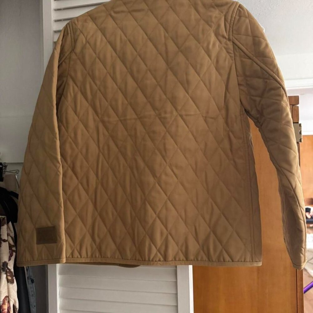 Burberry NWT‎ Corduroy-Collar Quilted Jacket Size M - Picture 2 of 6